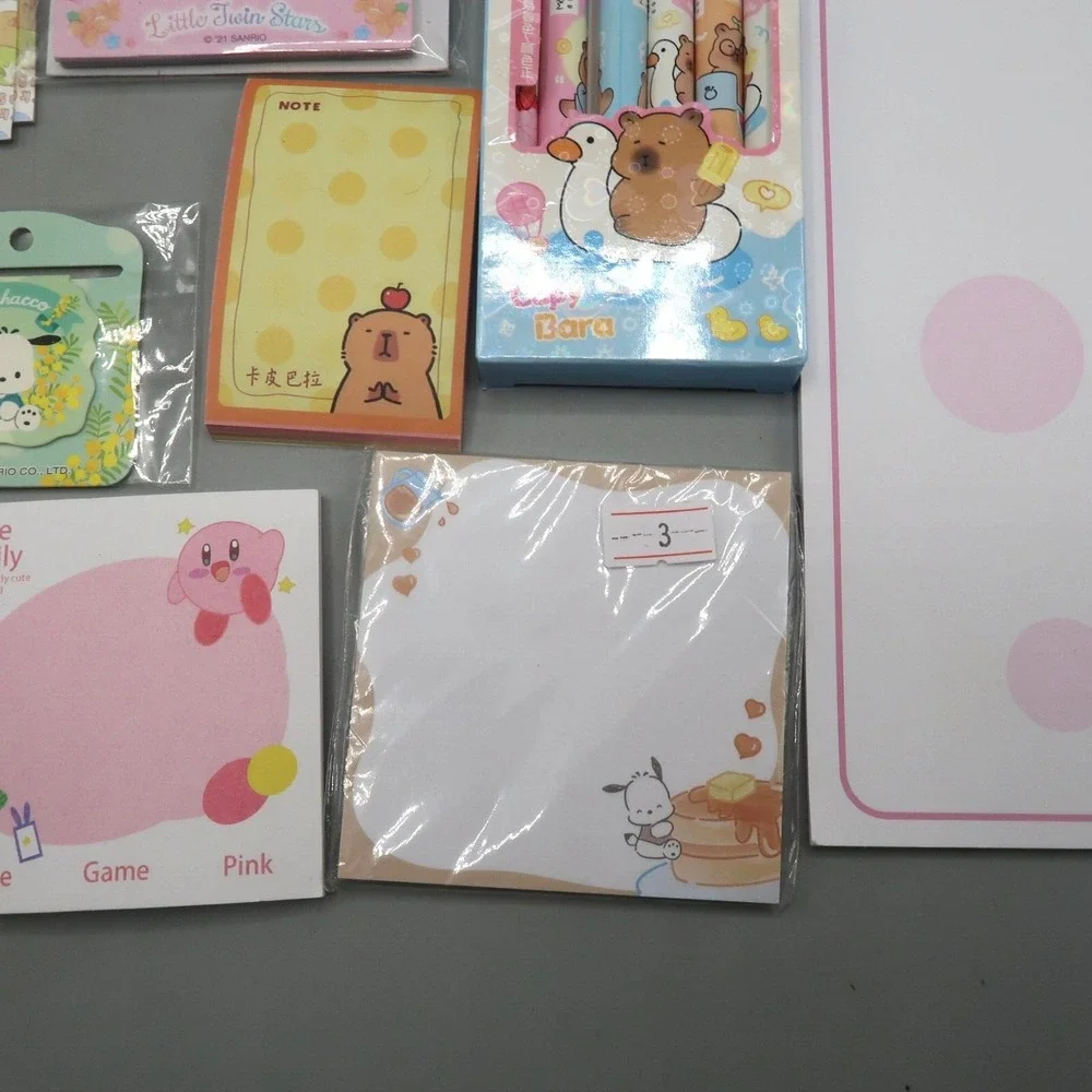 Pochacco Sanrio Stationary Lot Anime Pen Notepad Sticky Notes